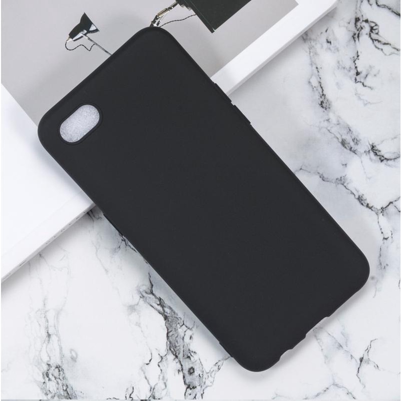 Soft Case Jedel Black Matte Oppo A5s A53 A92 A1K A12 A5 A9 2020 F11 Pro Reno 3 Silicone Slim Back Cover OCEANMART Ocean mart Murah Grosir