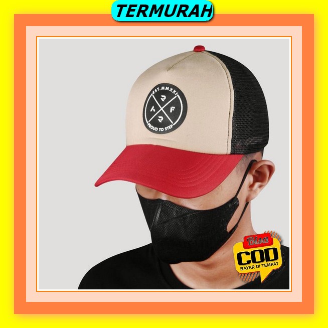 Topi Baseball Polos Warna Hitam Putih Merah Navy Pria Wanita Dewasa Laki Perempuan Simpel Kekinian M