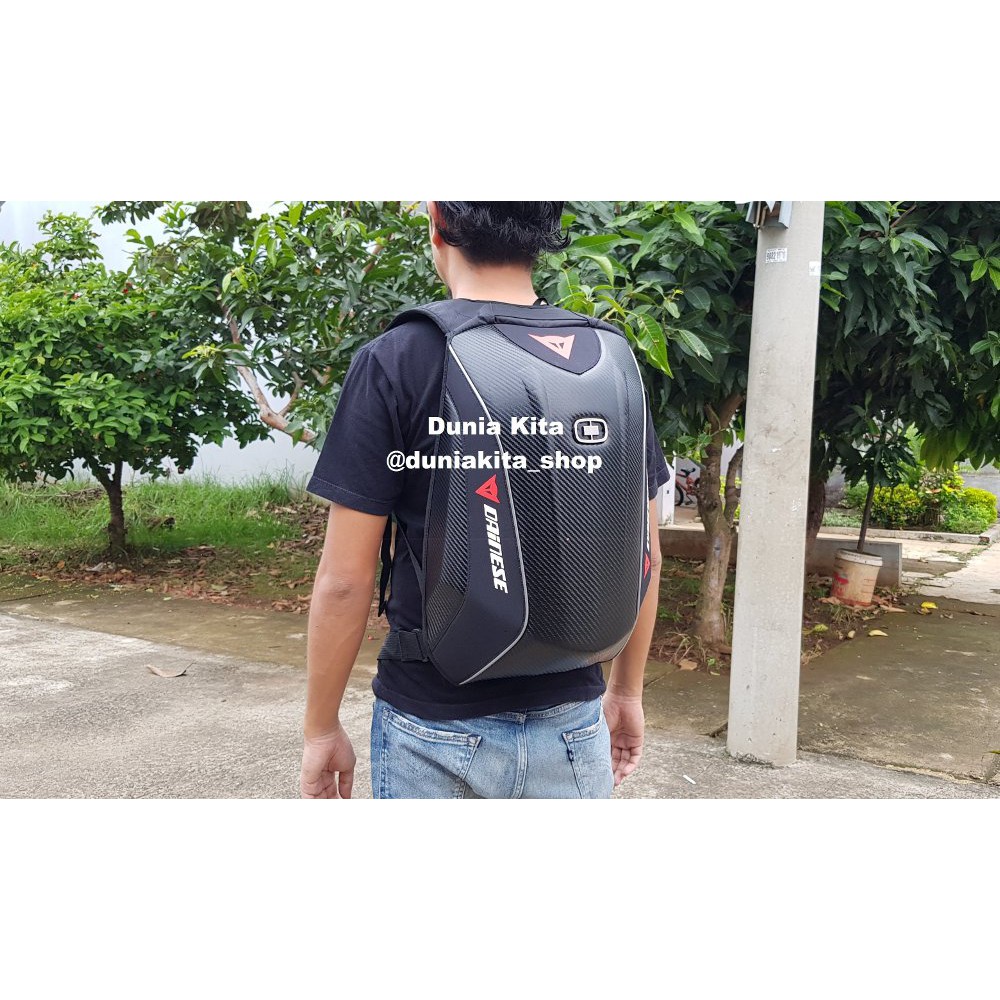 Tas Dainese D Mach Carbon Weave Backpack Berkualitas