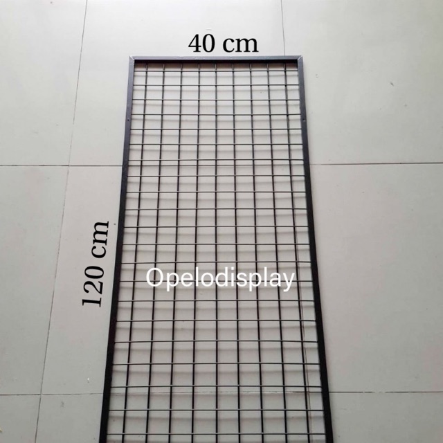 RAM KOTAK JARING 120 CM X 40 CM / RAK DINDING AKSESORIS