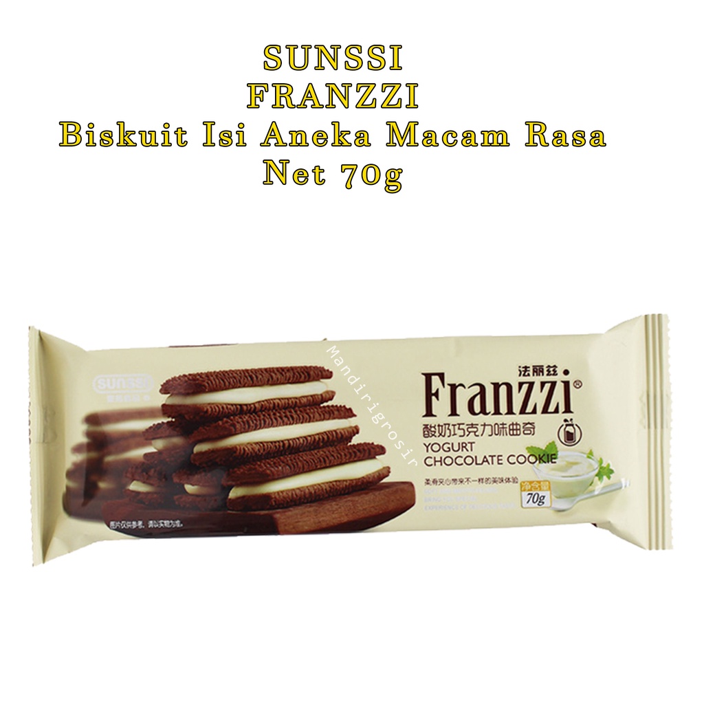 Biskuit Franzzi *Franzzi * Biskuit Isi  Aneka Macam Rasa*Biskuit *70g