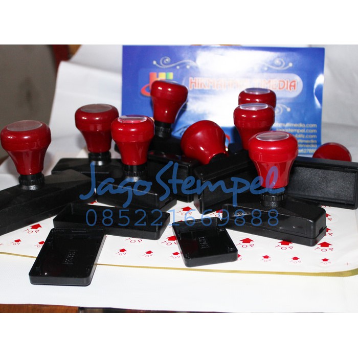 

22X55 MM GAGANG STEMPEL PERSEGI