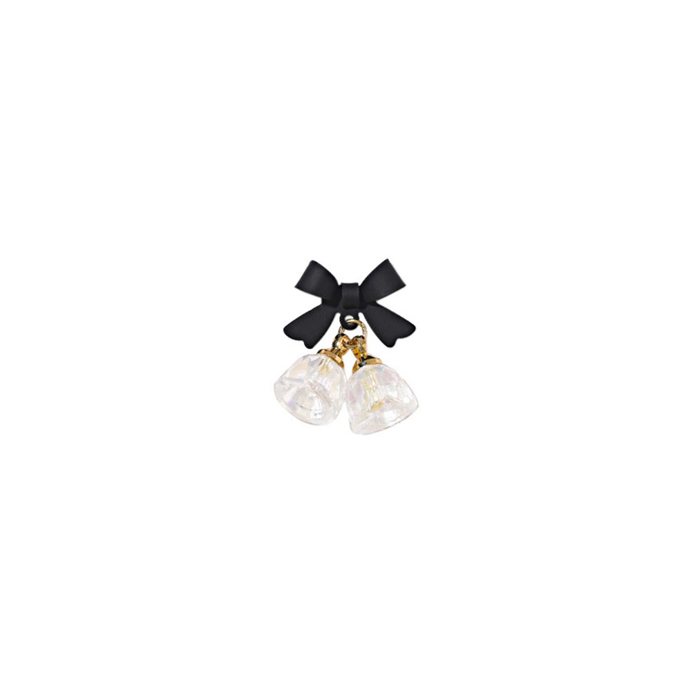 CHARMS 1pc Liontin Kristal Berlian Imitasi Bentuk Pita 3d Untuk Dekorasi Nail Art