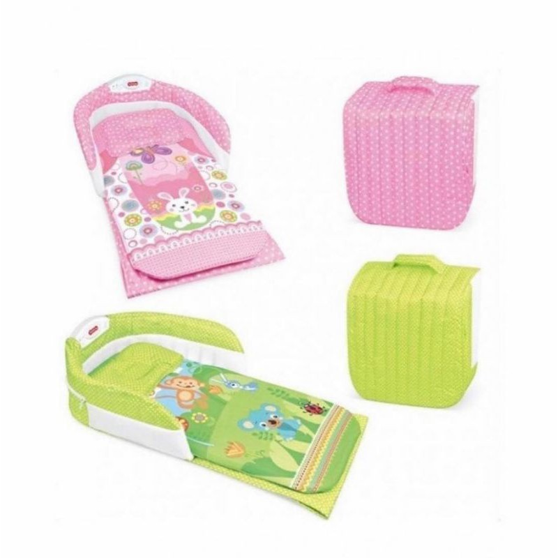 Baby Bebe Smart Folding Bed 3 in 1 Bayi kasur lipat bayi Makassar