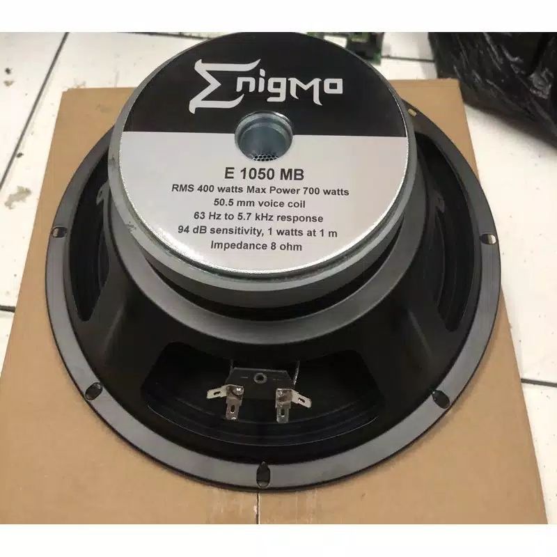 speaker 10 inch merk enigma