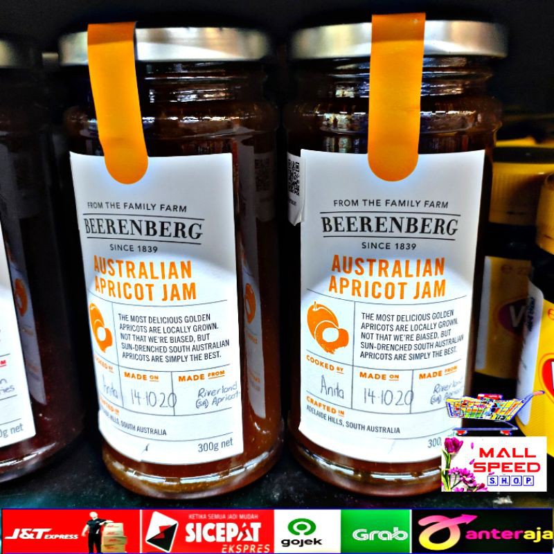 

Beerenberg Australian Apricot Jam 300gr
