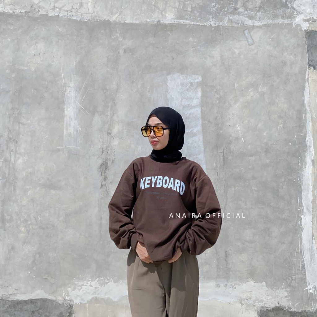 SWEATER WANITA KEYBOARD ANAIRAOFFICIAL