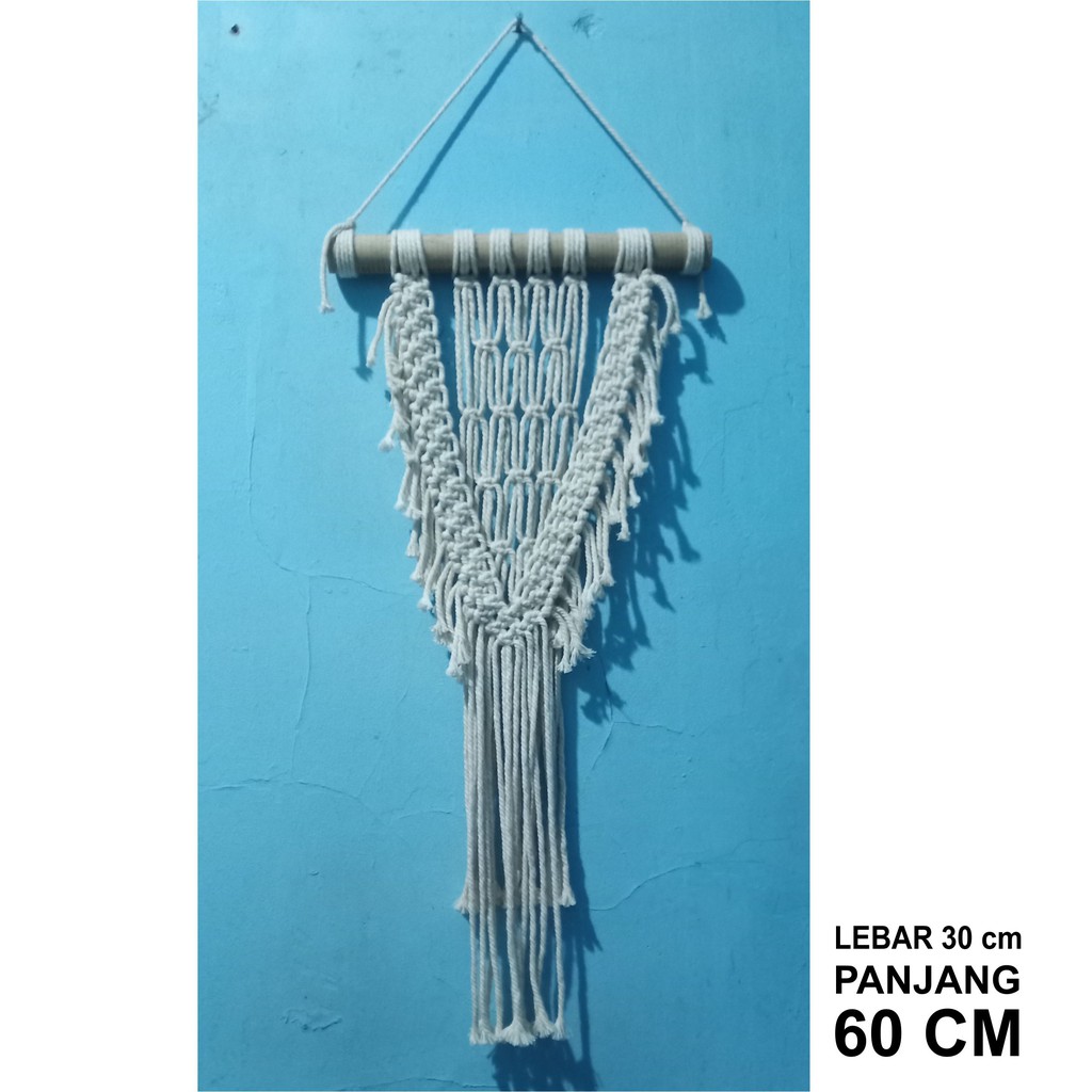 Macrame wall hanging | Hiasan Dinding Tali Macrame
