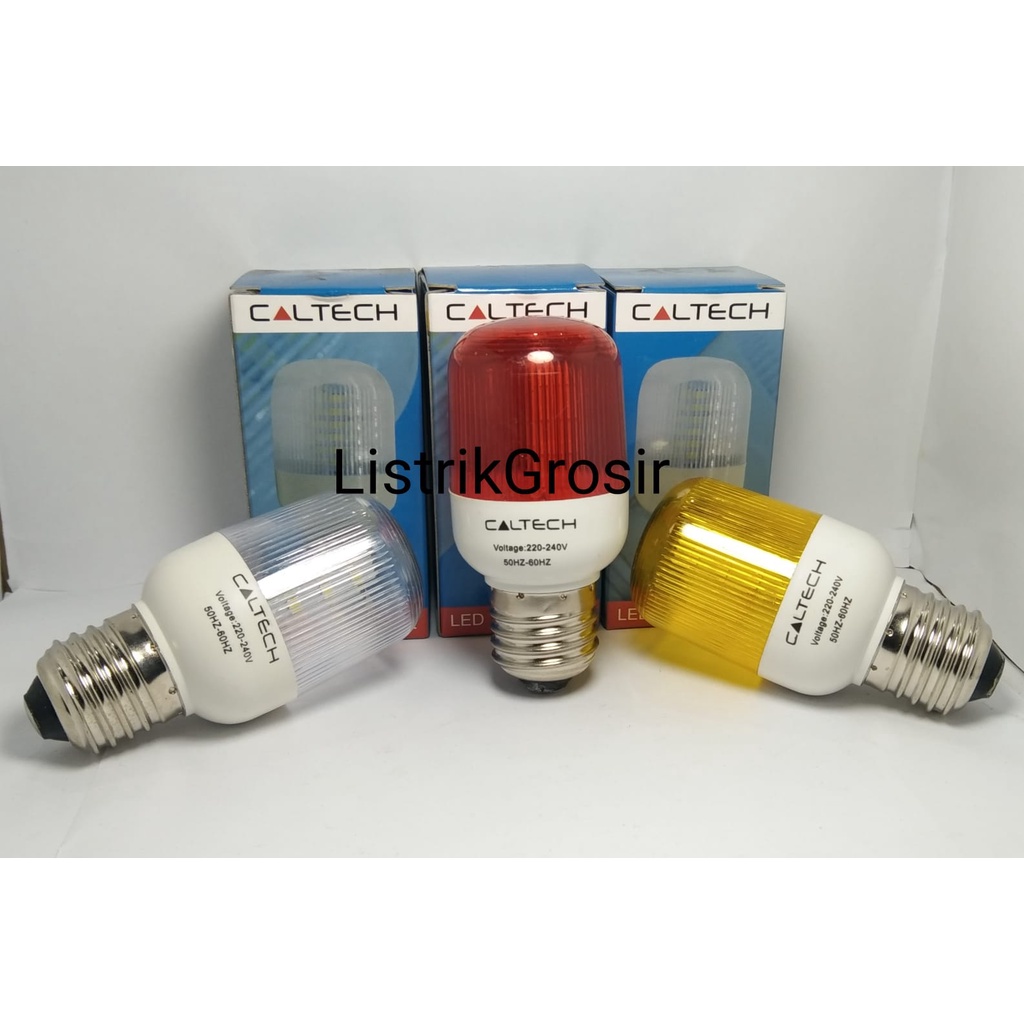 Lampu Strobo LED / Lampu Blitz Caltech 1-1.5Watt E27 Lampu Menara