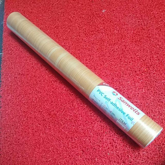 W003ls Wallpaper Sticker Ku Motif Kayu Wallpaper Dinding