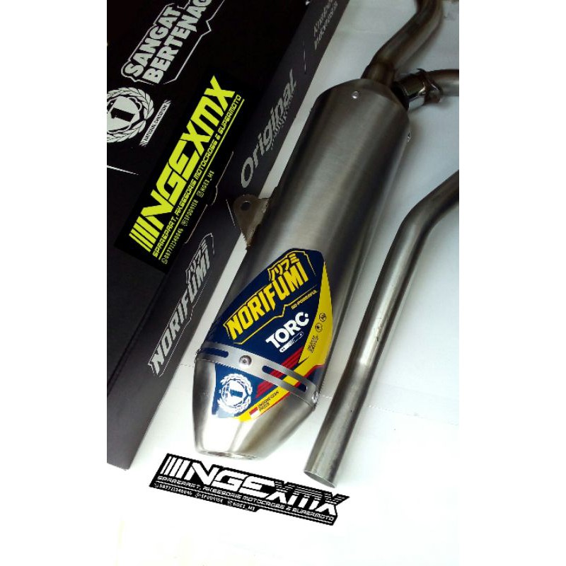 knalpot NORIFUMI TORC CRF150