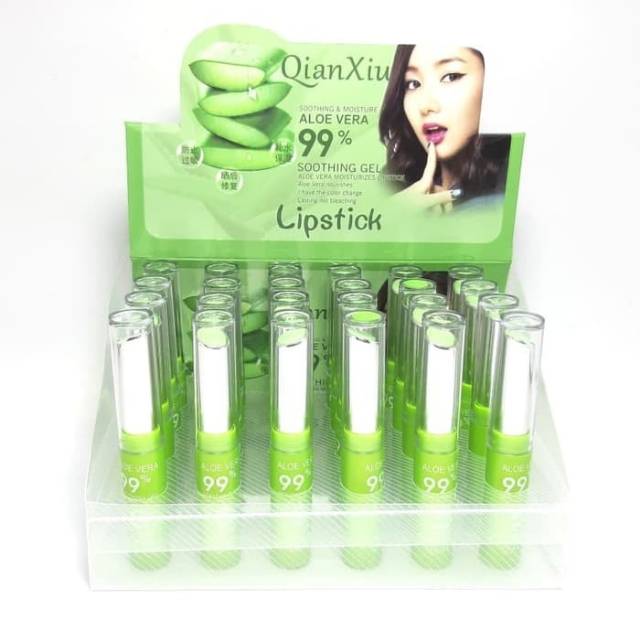 LIPSTIK QIAN XIU ALOE VERA SOOTHING GEL