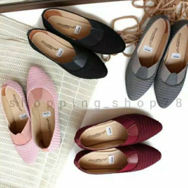 Sepatu Wanita Flat Shoes Gratica AW 81