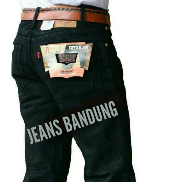Diskon Celana Jeans Standar Cwo Levis 505 Hitam Terbaru
