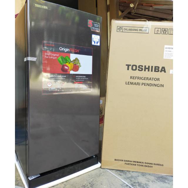 TOSHIBA KULKAS 1 PINTU GRRD 196CCDMF