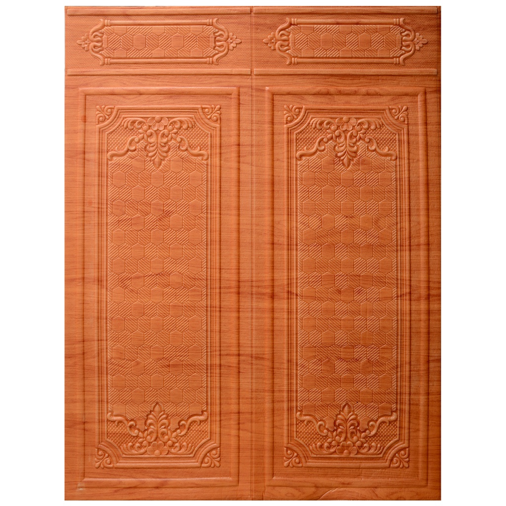 [COD] Wallpaper 3D Wallpaper Dinding 3D Wallpaper Foam High Quality Best Seller 70X90CM Premium-COKELAT 70*90CM