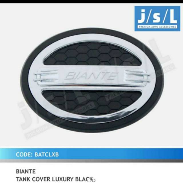 Tank cover/ tutup tangki mobil Mazda Biante model luxury jsl