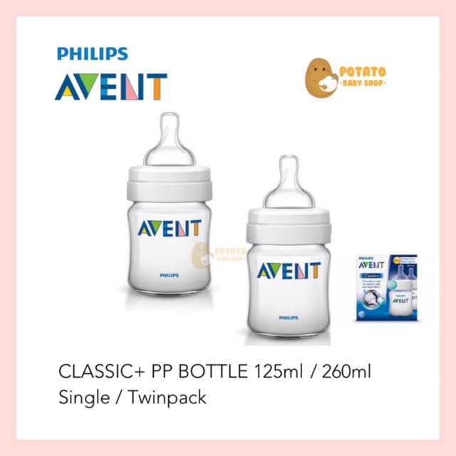 Philips AVENT - Bottle Classic+ 120ml 260ml