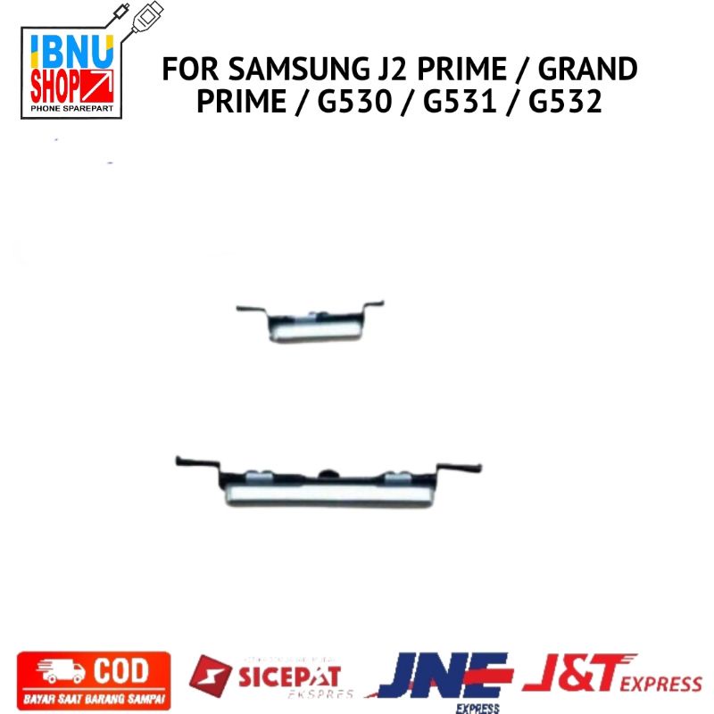 Pernik Tombol Luar On Off Dan Volume Samsung G530 G530H Grand Prime G531 G532 J2 Prime Luar Power