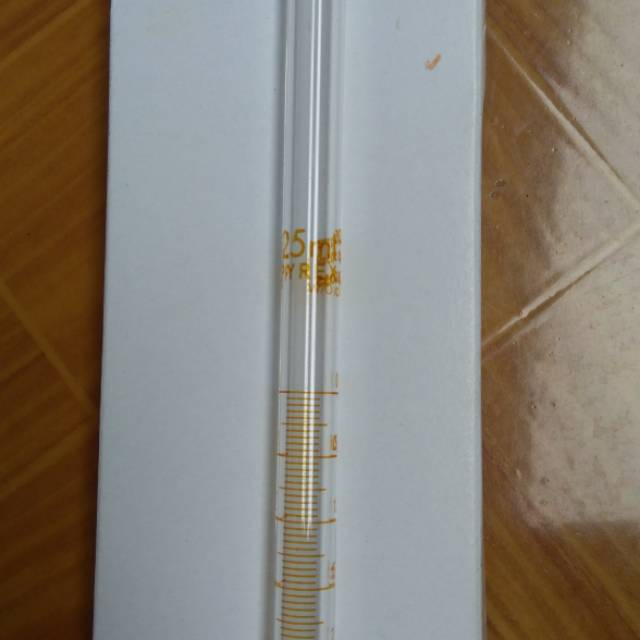 Buret  25 ml  PYREX Kran glass