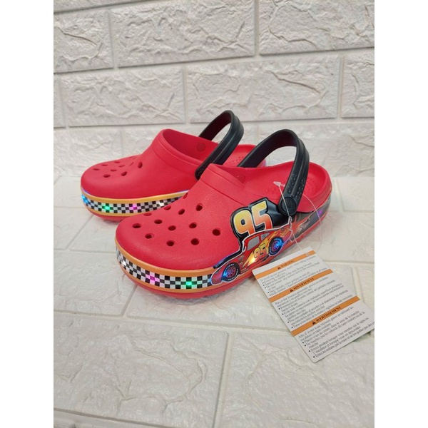 CROCS LIGHT UP LED CROCS CARS Mc Queen 95 LED