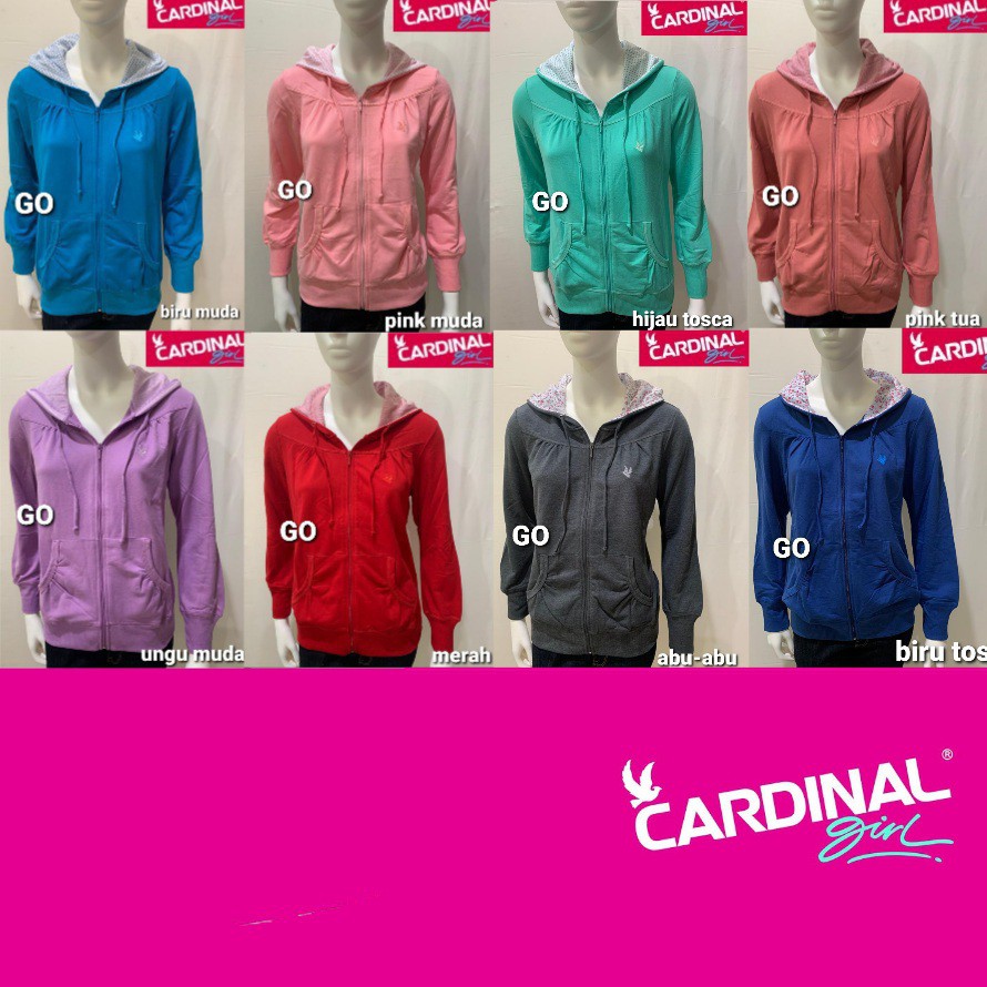 BB CARDINAL SWEATER GIRL 156 Jaket Cewek Sweater Cardinal 100% Original