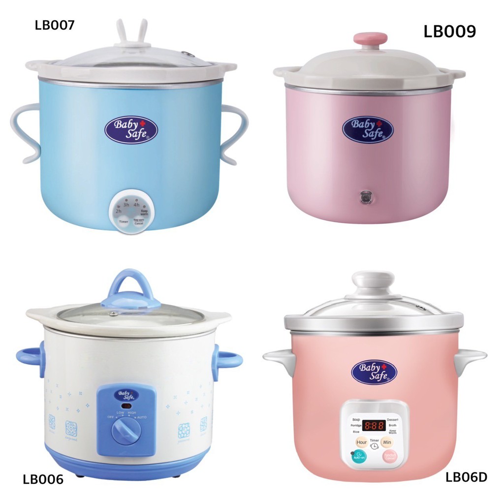 Baby Safe Slow Cooker LB006 LB06D LB007 LB009 Alat Masak Mpasi Makanan Bayi