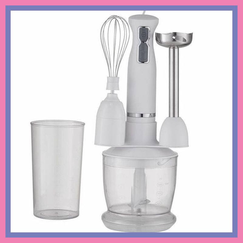 Hand Blender/ Mixer /Hand Blender Chopper/ Idealife - Multi Speed