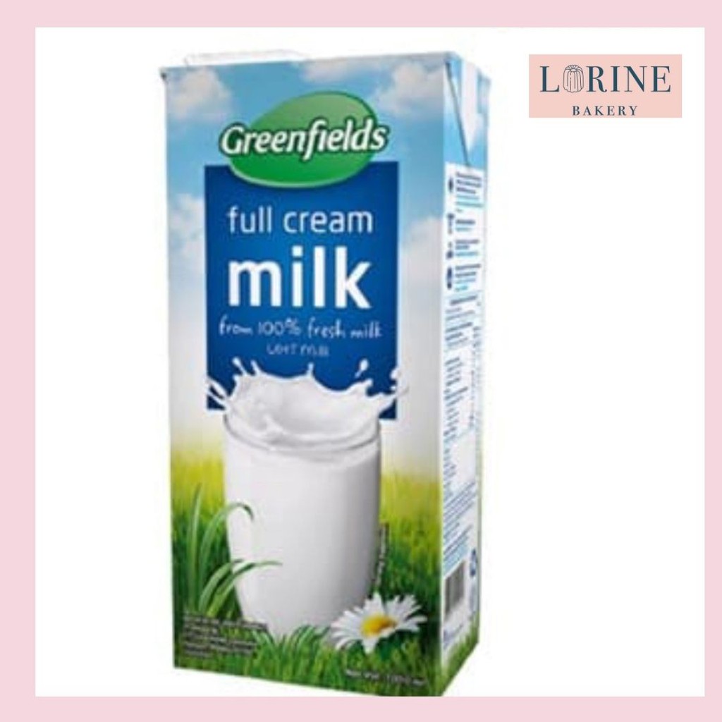 

GREENFIELS FULL CREAM UHT 1L