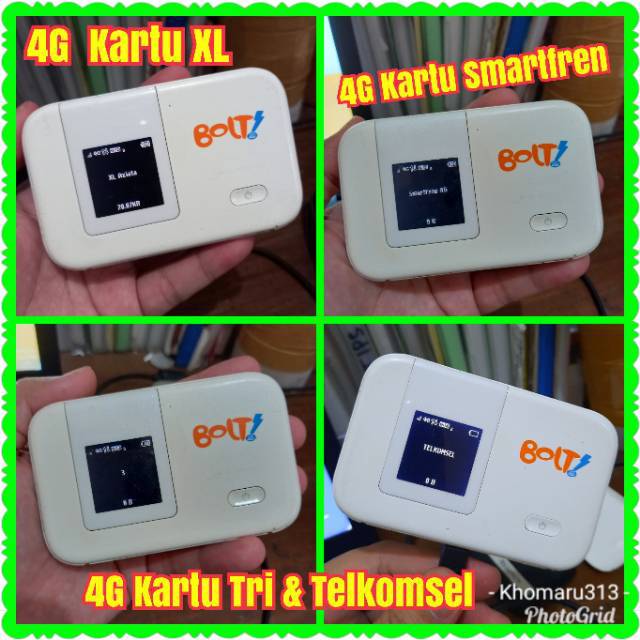 Seken Modem Mifi Bolt Slim 1 Huawei E5372 Unlock Shopee Indonesia