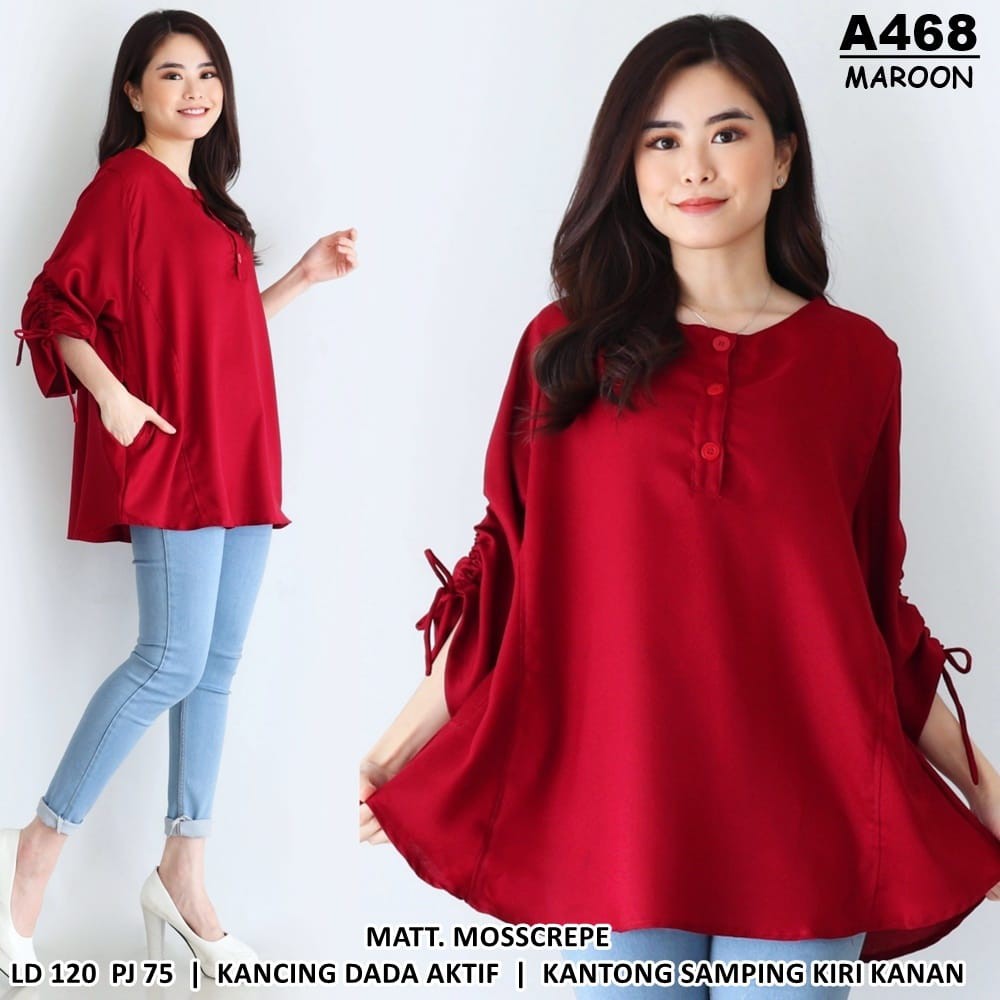 BLOUSE JUMBO VERONA / ATASAN BLOUSE JUMBO WANITA / ATASAN JUMBO WANITA