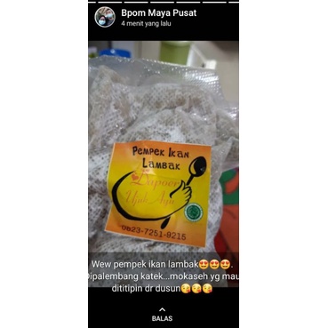 

Pempek lambak MURATARA telur + lenjer 25pcs