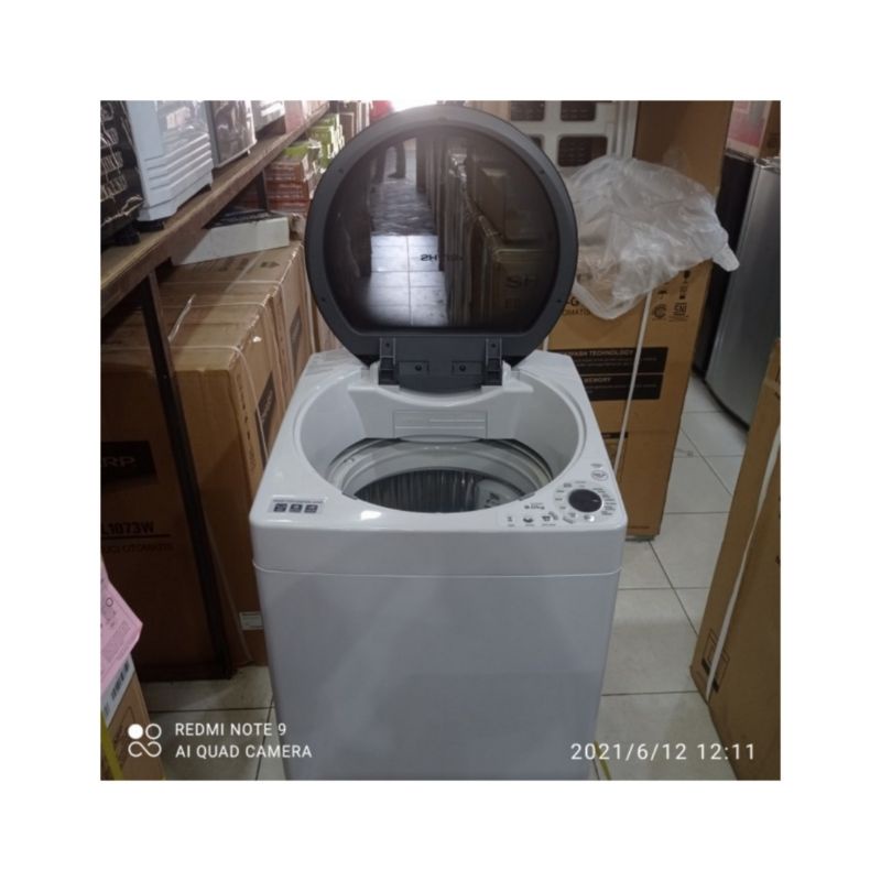 Mesin Cuci SHARP ES M909T-GG 1 Tabung - 9 Kg