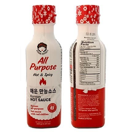 

All purpose korean hot sauce 330g