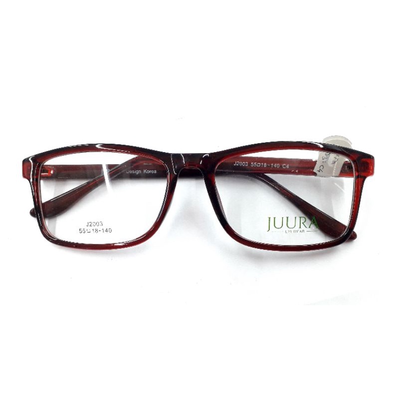 Kacamata Juura Unisex Full Frame J2003 Col.4 (Red)