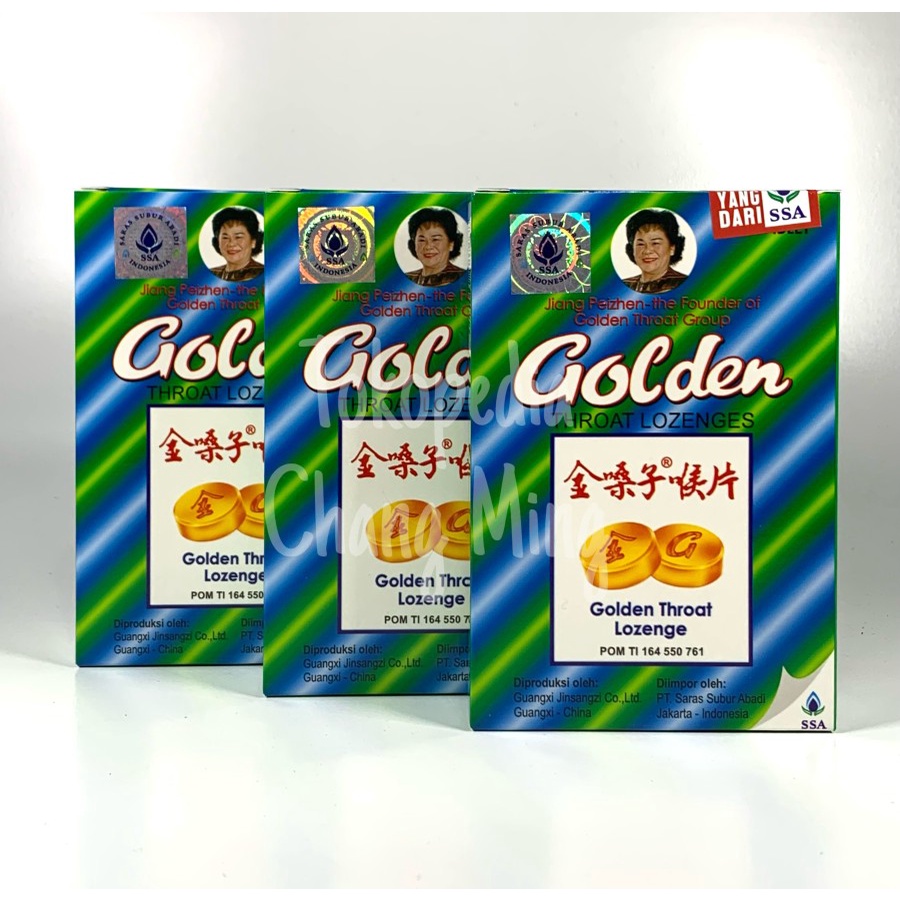 

Golden Throat Lozenges