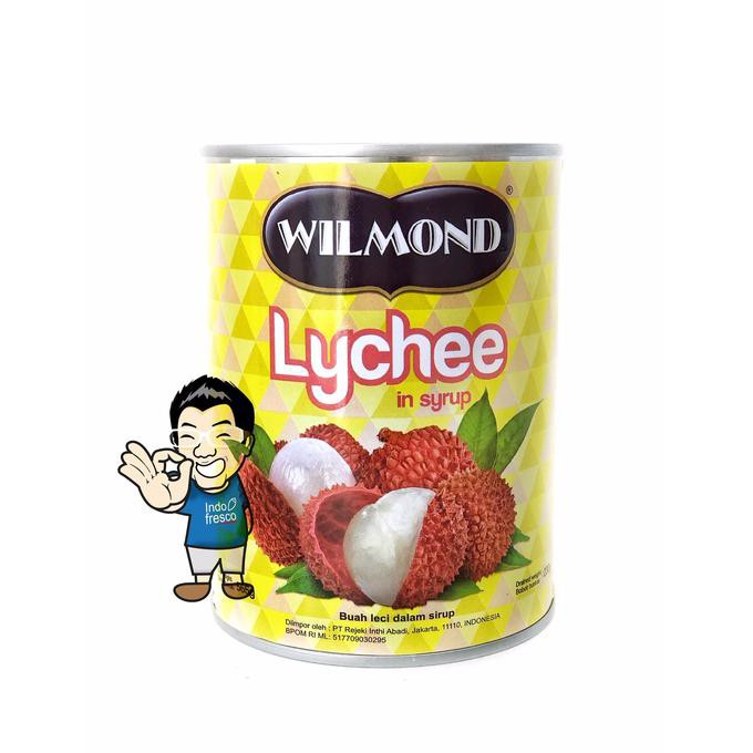 

BEST SELLER Wilmond Lychee In Syrup Canned- Minuman Buah Leci Kaleng 565g