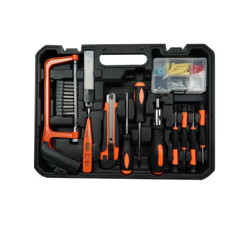 Tool Kit Set 102Pcs IKURA Hand Tools Set Alat Bengkel Rumah