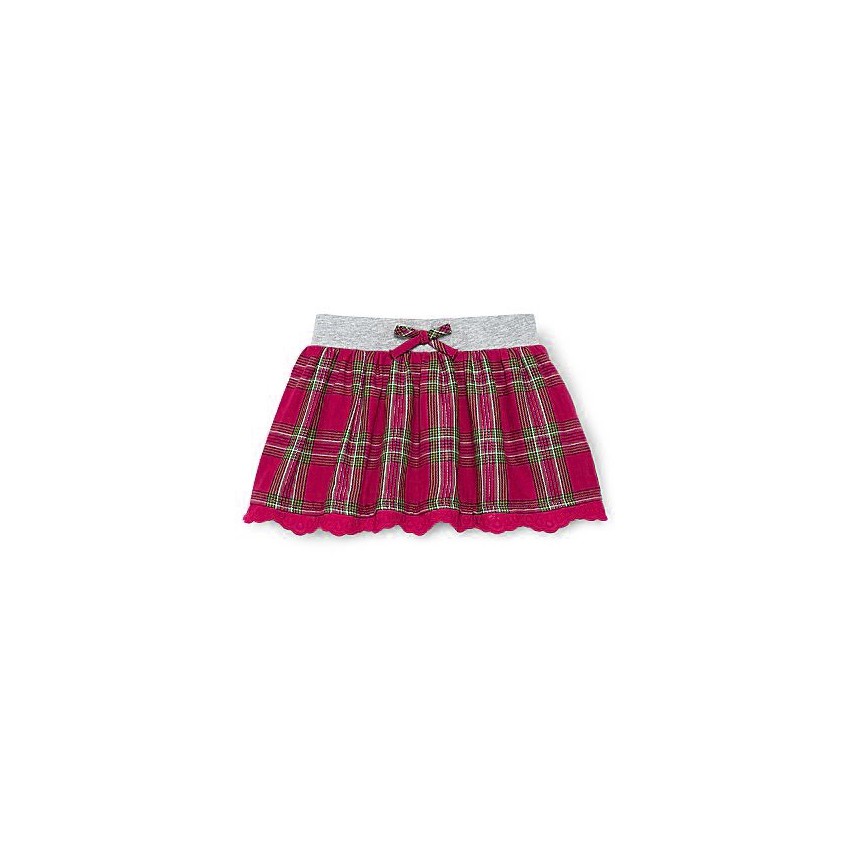 Arizona Jeans Rose Plaid Skort