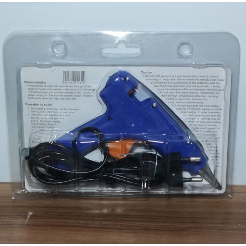 Glue Gun Kecil 20 Watt  / Hotmelt Glue Gun / Tembakan Lilin Kecil