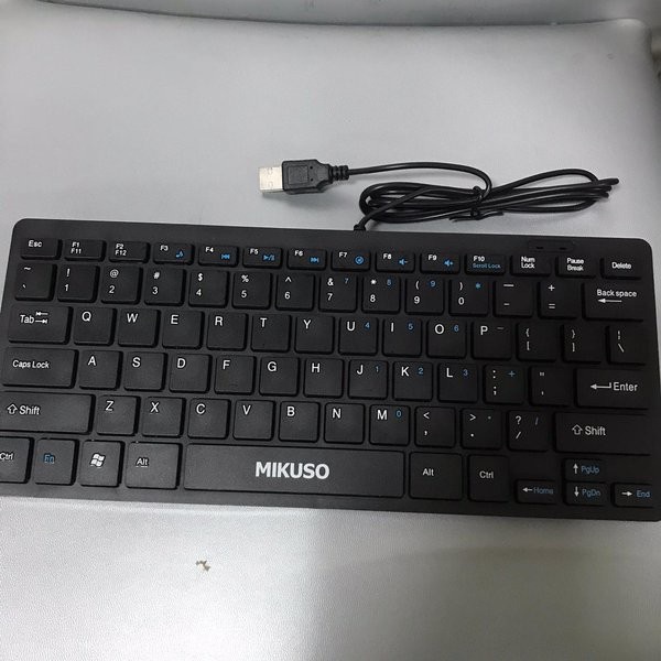 Keyboard PC Mikuso KB-001U Keyboard USB Portable Keyboard Komputer