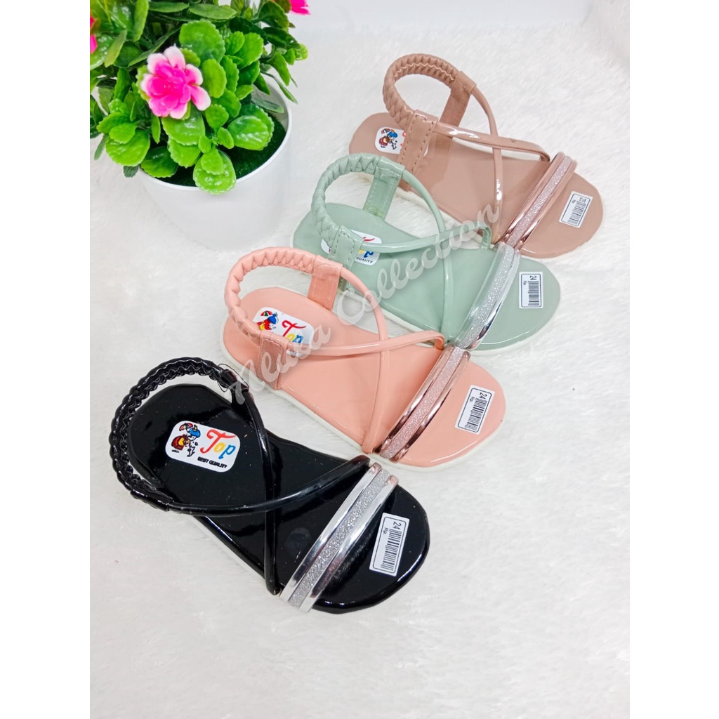 ALULA Sandal Teplek Anak Perempuan GLITER TERBARUUU