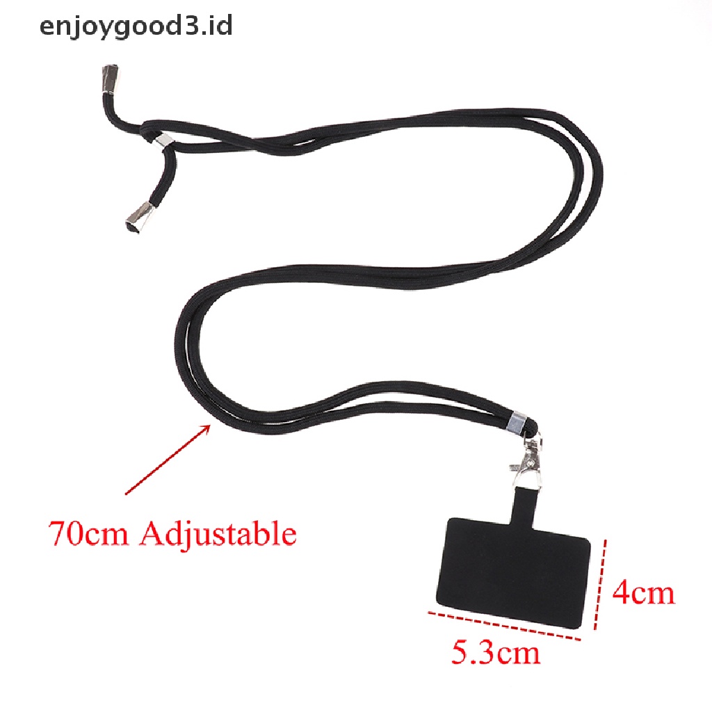 (Rready Stock) Tali Lanyard Handphone Universal Bahan Nilon Lembut (ID)