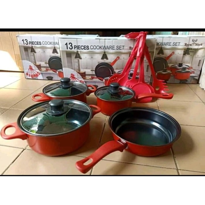 Cookware set 13 pcs