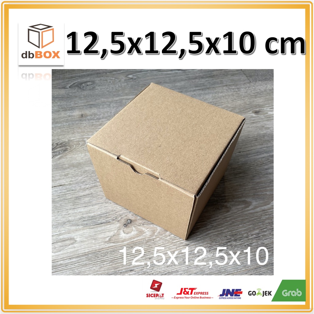 

Kardus 12,5x12,5x10 cm --Die Cut dan easy usage--