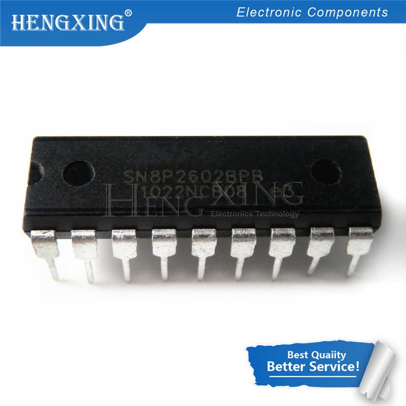 10pcs Ic SN8P2602BPB SN8P2602BPG SN8P2602 SN8P2602BP DIP-18