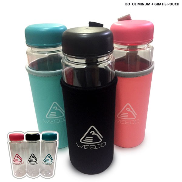 WEEDO - BOTOL MINUM WEEDO - GRATIS POUCH - TAS BATAM - TAS WANITA - TAS IMPORT - GROSIR TAS