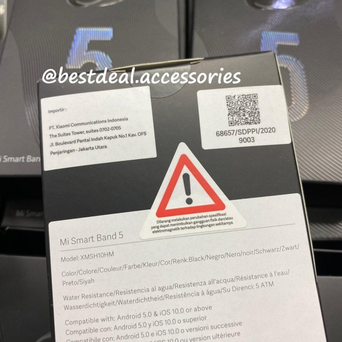 misi- Xiaomi MiBand 5 Garansi Resmi Indonesia / TAM - Mi MiBand5 Mi Band 5