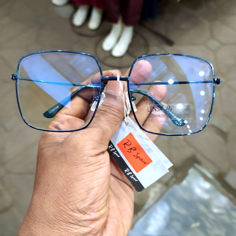 kacamata fashion dewasa anti radiasi RB space / kacamata anti blue