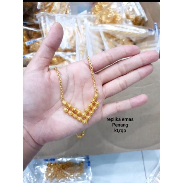 Replika emas 24k matahari, cocok dipake pesta,kado dll